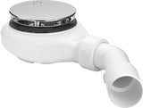 Viega Ablaufgarnitur Tempoplex 6963 in 112mmxDN40/50 Kunststoff verchromt