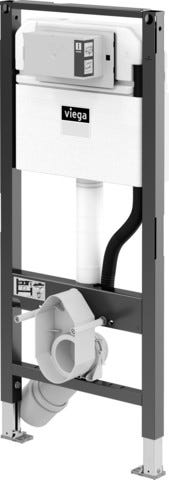 Viega WC Element Prevista Dry 8522 mit Dusch WC Anschluss 1120 mm