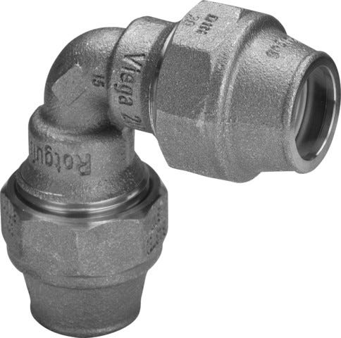 Viega Maxiplex-Bogen 90° Rotguss, Modell 9027