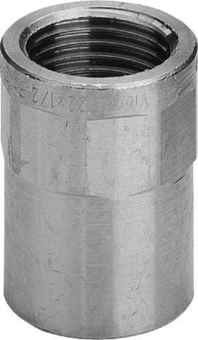 Viega Übergangsstück Rotguss Modell 94270G, Lötanschluss mit Innengewinde zylindrisch BSPT-Rp