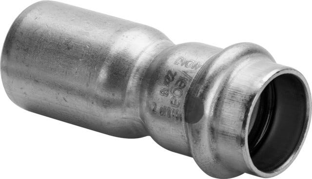 Viega Sanpress Inox-Reduzierstück mit SC-Contur Stahl nichtrostend, Modell 2315.1
