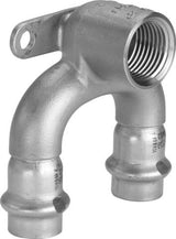 Viega Sanpress Inox-Doppelwandscheibe mit SC-Contur Stahl nichtrostend, Modell 2325.7 d1: 15 Rp: ½ d2: 15