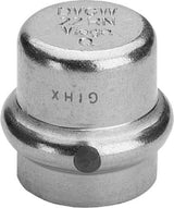 Viega Sanpress Inox-Kappe mit SC-Contur Stahl nichtrostend, Modell 2356