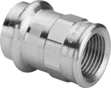 Viega Profipress G-Übergangsstück mit SC-Contur Rotguss, Modell 2612