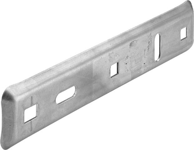 Viega Grundplatte für Ein- und Zweistutzenzähler, Stahl verzinkt, Modell 2624