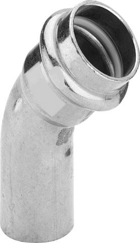 Viega Profipress G-Bogen 45° mit SC-Contur Kupfer, Modell 2626.1