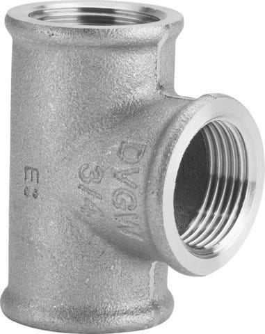 Viega T-Stück Rotguss, Modell 3130