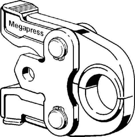 Viega Pressbacke PT2 für Megapress Modell 4299.9