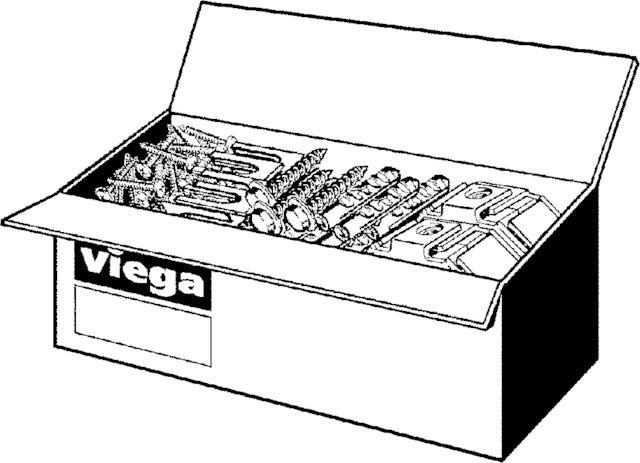 Viega Steptec-Komplettpaket Modell 8400 A
