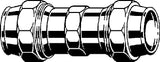 Viega Maxiplex-Reparaturkupplung Rotguss Modell 9042