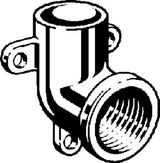 Viega Wandscheibe Rotguss, Modell 94471G, Lötanschluss, Rp-Gewinde, geradig, Systemgebunden, KIWA-Prüfsiegel