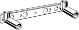 Viega Gemini-Montageeinheit Einseitig lang, Modell 94476 d: 15 Rp: ½ L: 45 Stichmaß: 150/200