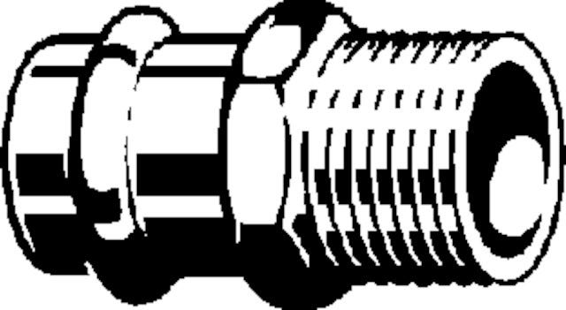 Viega Sanpress-Übergangsstück mit SC-Contur aus Rotguss AG, Modell 2211