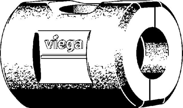 Viega Easytop-Dämmschale Modell 2275.90 für DN: 25