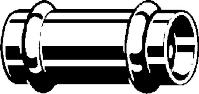 Viega Profipress-Schiebemuffe mit SC-Contur Kupfer, Modell 2415.3