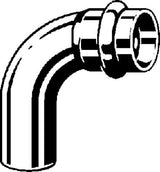 Viega Profipress-Bogen 90° mit SC-Contur Kupfer, Modell 2416.1