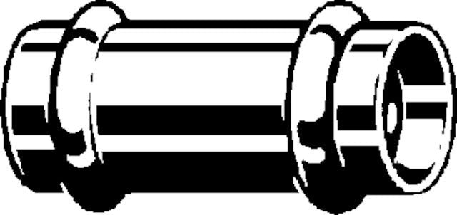 Viega Profipress G-Muffe mit SC-Contur Kupfer, Modell 2615