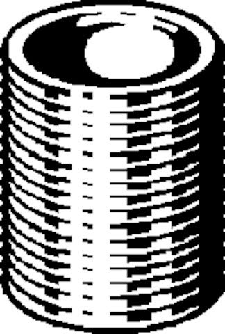 Viega Nippel Rotguss, Modell 3531 G
