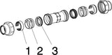 Viega Maxiplex-Reparaturkupplung Rotguss Modell 9042