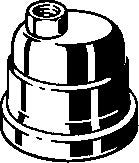 Viega Temponox XL-Kappe Stahl nichtrostend Modell 1756XL mit SC-Contur, Pressanschluss, Rp-Gewinde, Material Dichtung EPDM, TÜV-Zulassung
