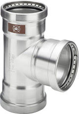 Viega Temponox XL-T-Stück Stahl reduziert nichtrostend, Modell 1718XL