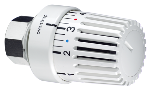 Thermostat Uni L M 30 x 1,0, 7-28 C, 0 * 1-5, Flüssig-Fühler, weiß