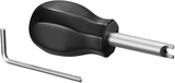 Thermostatventil AV 9 für manuellen hydraulischen Abgleich in Zweirohr-Zentralheizungsanlagen, vernickelt, Thermostat-Gewindeanschluss M30 x 1,5