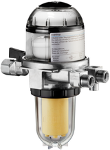 Kombination Heizölfilter und Heizölentlüfter Toc-Duo-3, tankseitig G 3/8 IG, brennerseitig G 3/8 AG, DN 10, für Saugbetrieb Einstrangsysteme