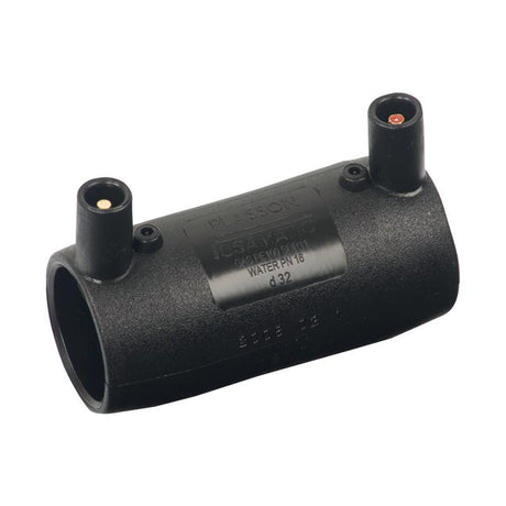 Muffe mit Anschlag PE 100 Gas 10 bar Wasser 16 bar