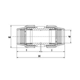 Serie 18 Kupplung Wasser 16 bar