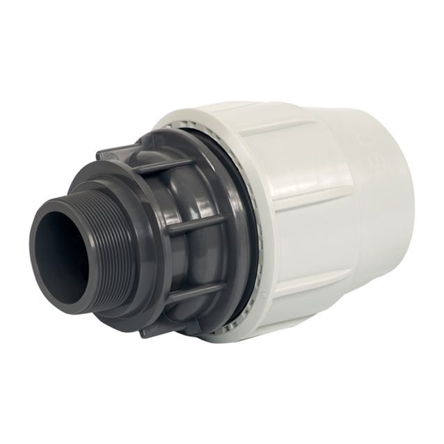 Serie 18 Anschlussverschraubung AG PP Wasser 16 bar