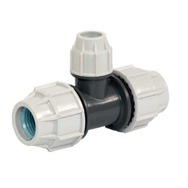 Serie 18 T-Stück 90 reduziert Wasser 16 bar