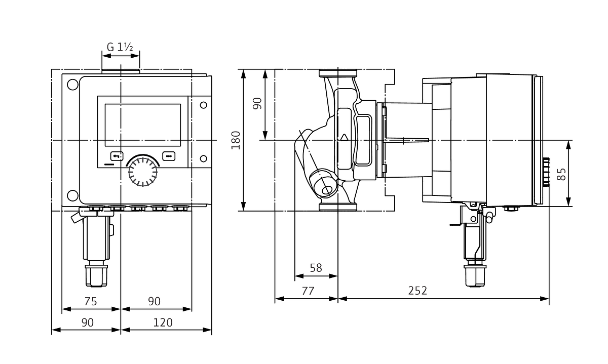 Stratos MAXO PN 10, G 1½