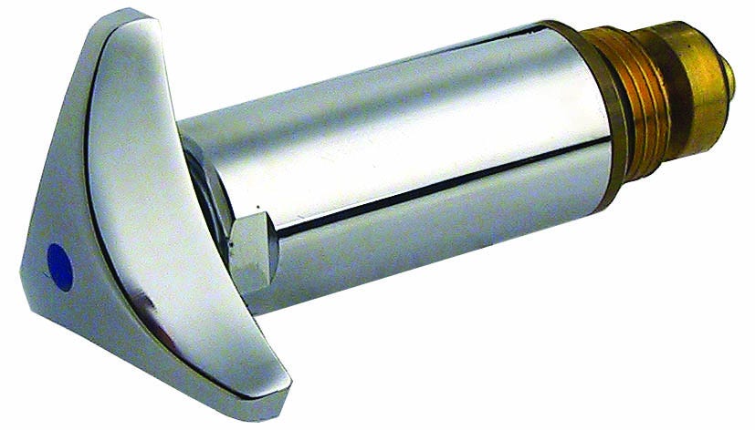 AIPS SEPP GA UP Dreisterngriff Oberteil 8071.34 mit Rückflussverhinderer G1/2 (DN15) Messing verchromt. Als Ersatzteil für Modell 8071. T-max. = 90 C, PN10