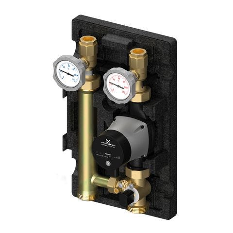 FL Pumpengruppe MK, 1", Grundfos Alpha2 25-60