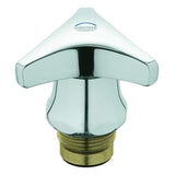 GROHE Oberteil 11104, DN 20, Trecorn-Griff, Markierung blau, chrom
