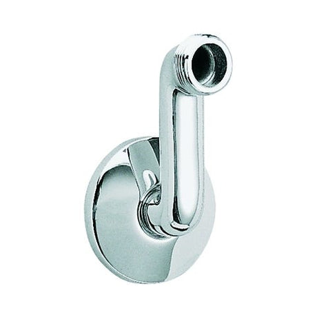 GROHE S-Anschluss mit Außengewinde, Messing, verchromt, Farbe Chrom, mit Rosette