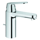 GROHE Einhand-Waschtischbatterie Eurosmart Cosmopolitan 23325, M-Size, Einlochmontage, Zugstangen-Ablaufgarnitur 1 1/4'', chrom