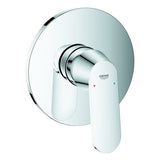GROHE Einhand-Brausebatterie Eurosmart Cosmopolitan 24044, Fertigmontageset für Rapido SmartBox, chrom