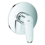 GROHE Einhand-Brausebatterie Eurodisc Cosmopolitan 24055_2, Fertigmontageset für Rapido SmartBox, chrom