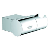 GROHE Handbrausehalter Rainshower, Wandhalterung, Kunststoff, Chrom, konische Befestigung, verdeckte Befestigung, mit Befestigungsmaterial