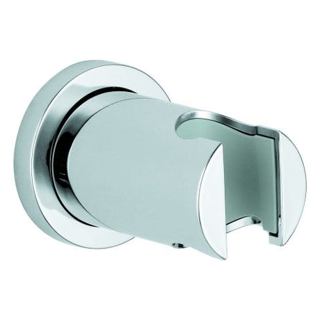 GROHE Handbrausehalter Rainshower, Wandhalterung, Kunststoff, Chrom, konische Befestigung, verdeckte Befestigung, mit Befestigungsmaterial