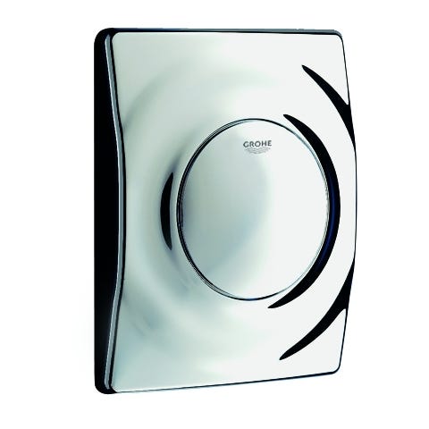 GROHE Urinal-Betätigung Surf 37018 mit Druckknopfbetätigung, 116 x 144 mm