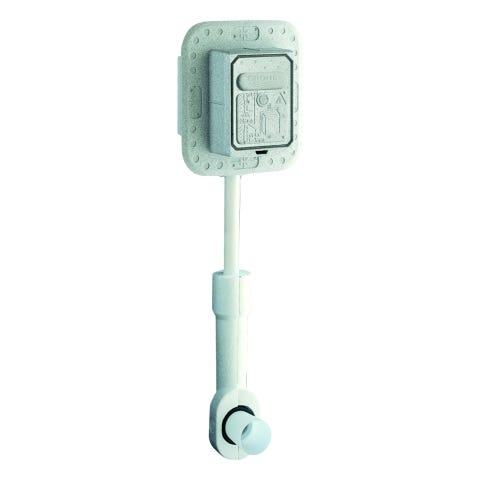 GROHE Druckspüler für WC 37153, DN 20, Wandeinbau, Vorabsperrung, 6-9l einstellbar