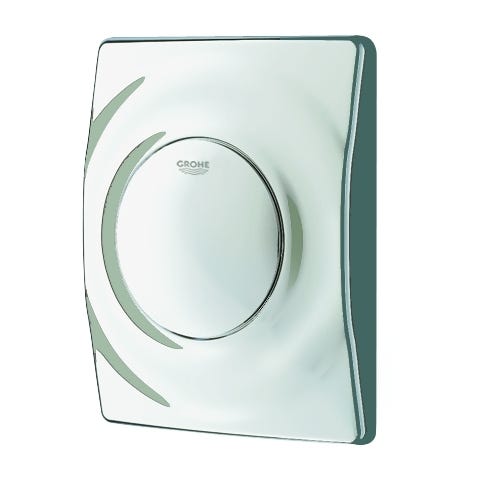 GROHE Urinal-Betätigung Surf 38808, 116 x 144 mm, Fertigmontageset für Rapido U oder Rapido UMB