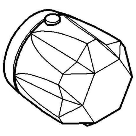 GROHE Temperaturwählgriff 06880, für Grohmix, chrom