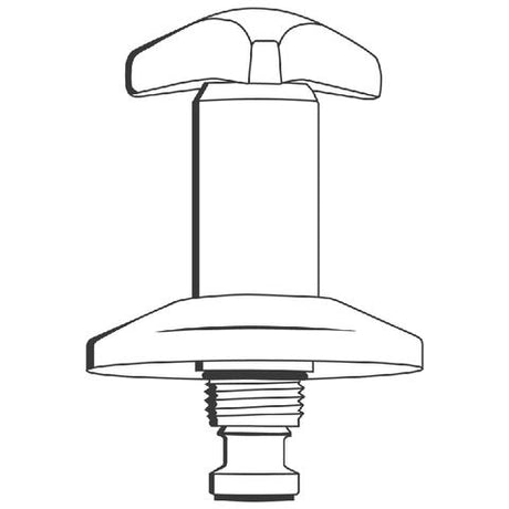 GROHE Oberteil für UP-Ventile DN 15 mit Trecorn-Griff und Schubrosette