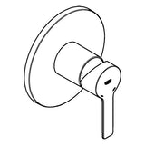 GROHE Einhand-Brausebatterie Lineare 24063_1, Fertigmontageset für Rapido SmartBox, chrom