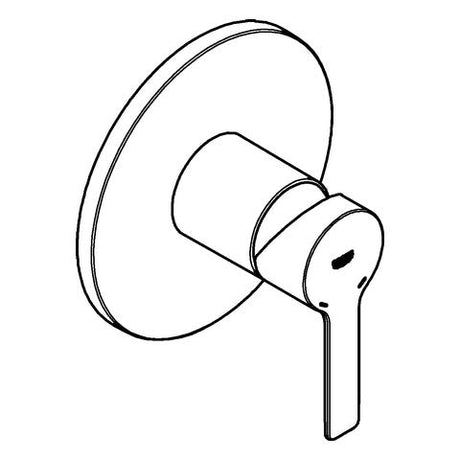 GROHE Einhand-Brausebatterie Lineare 24063_1, Fertigmontageset für Rapido SmartBox, chrom