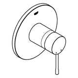 GROHE Einhand-Brausebatterie Essence 24168_1, Fertigmontageset für GROHE Rapido SmartBox, Professional Edition, chrom